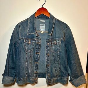 Old Navy Denim Jean Jacket size Large